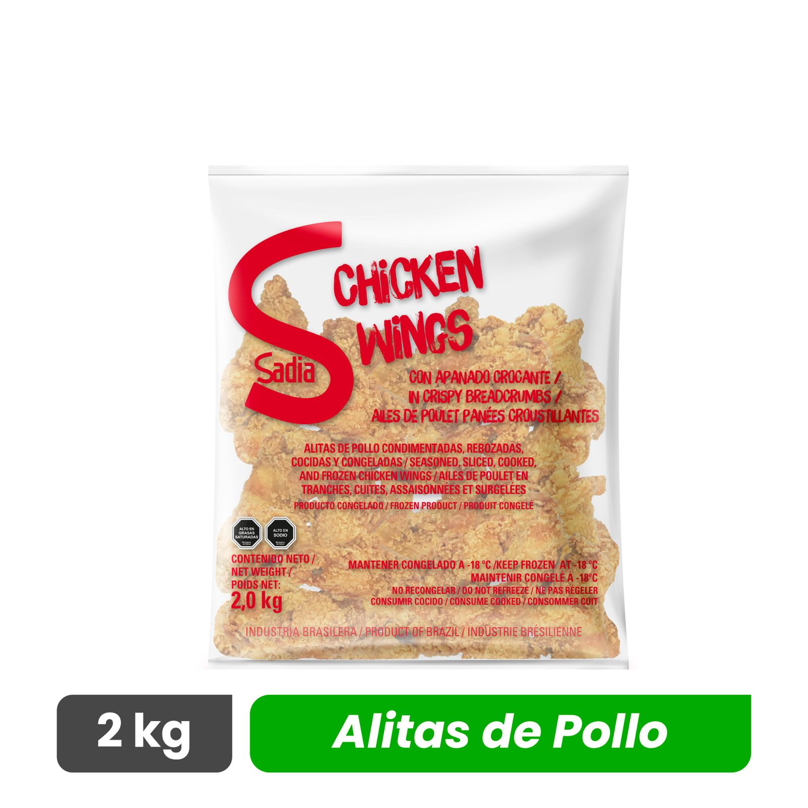 alitas de pollo sadia