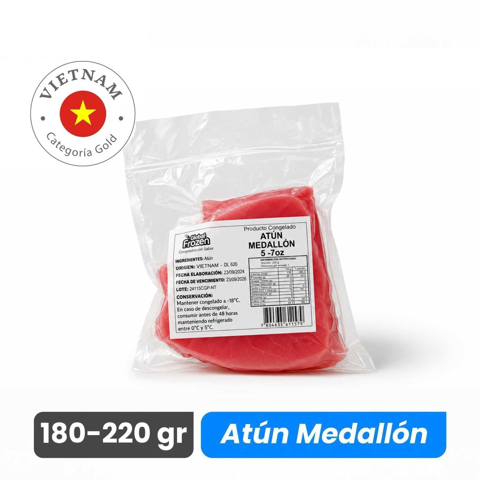 atun en medallon