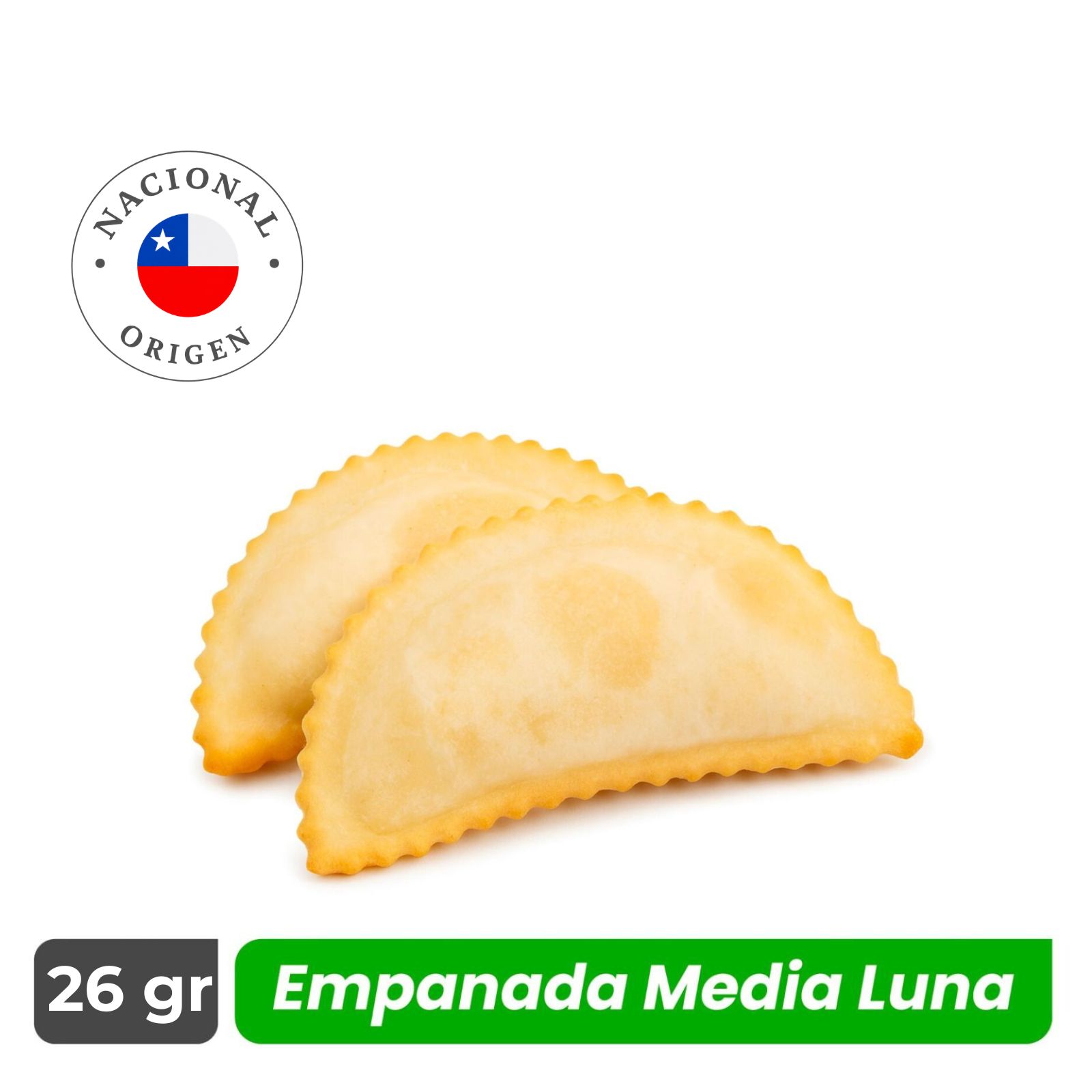 empanada media luna granel