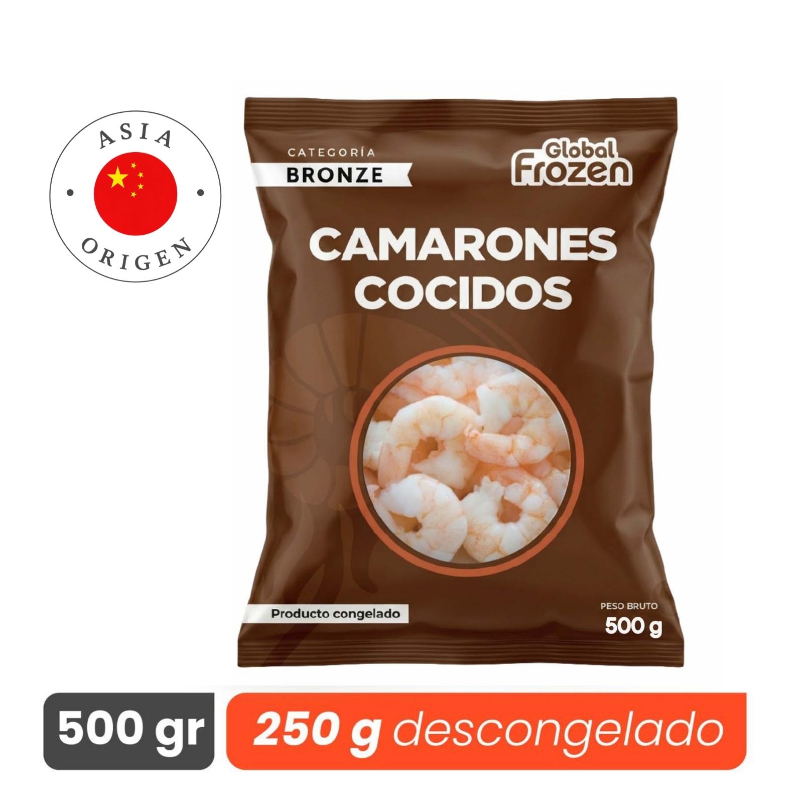 camarones cocidos