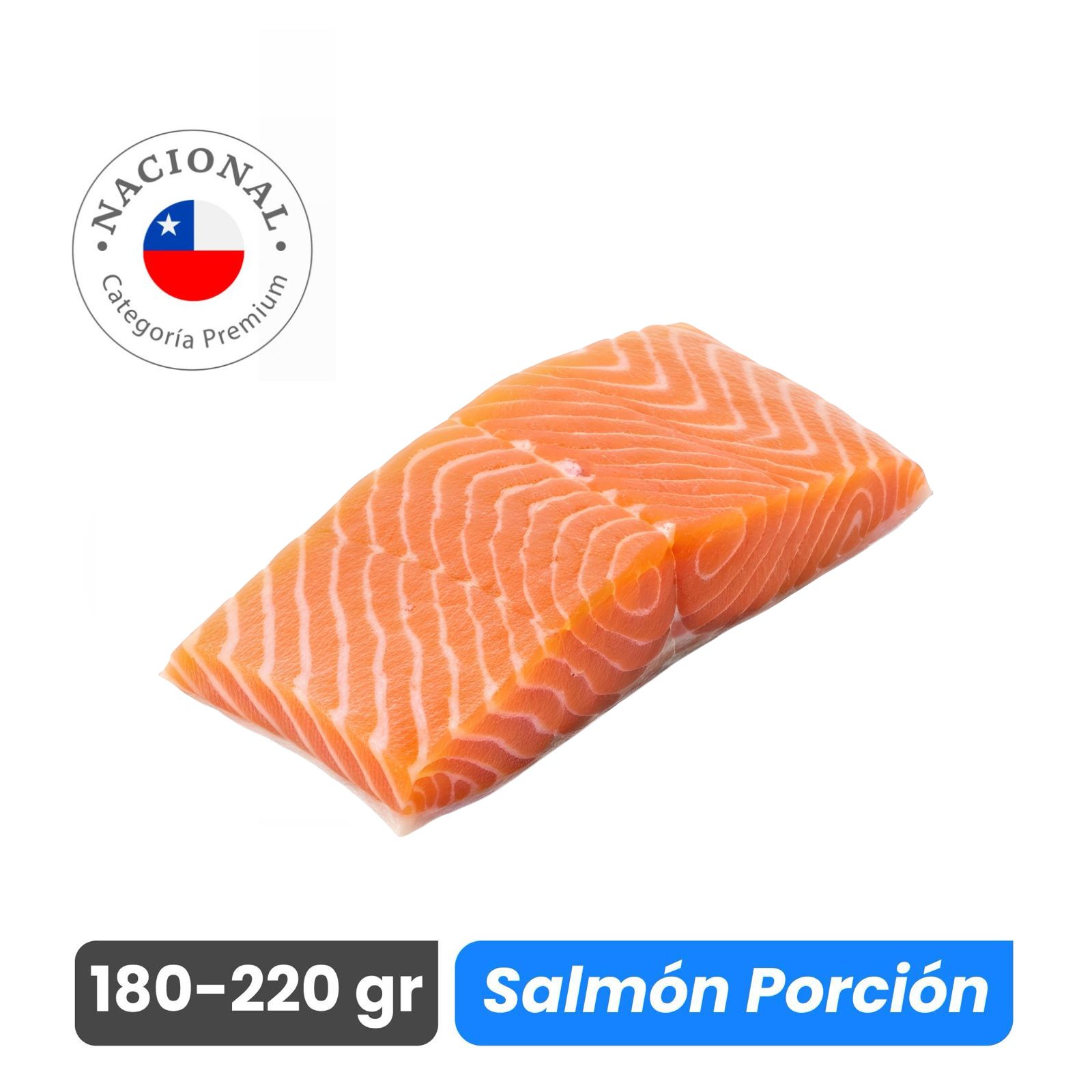 salmon porcion 180-220 gr