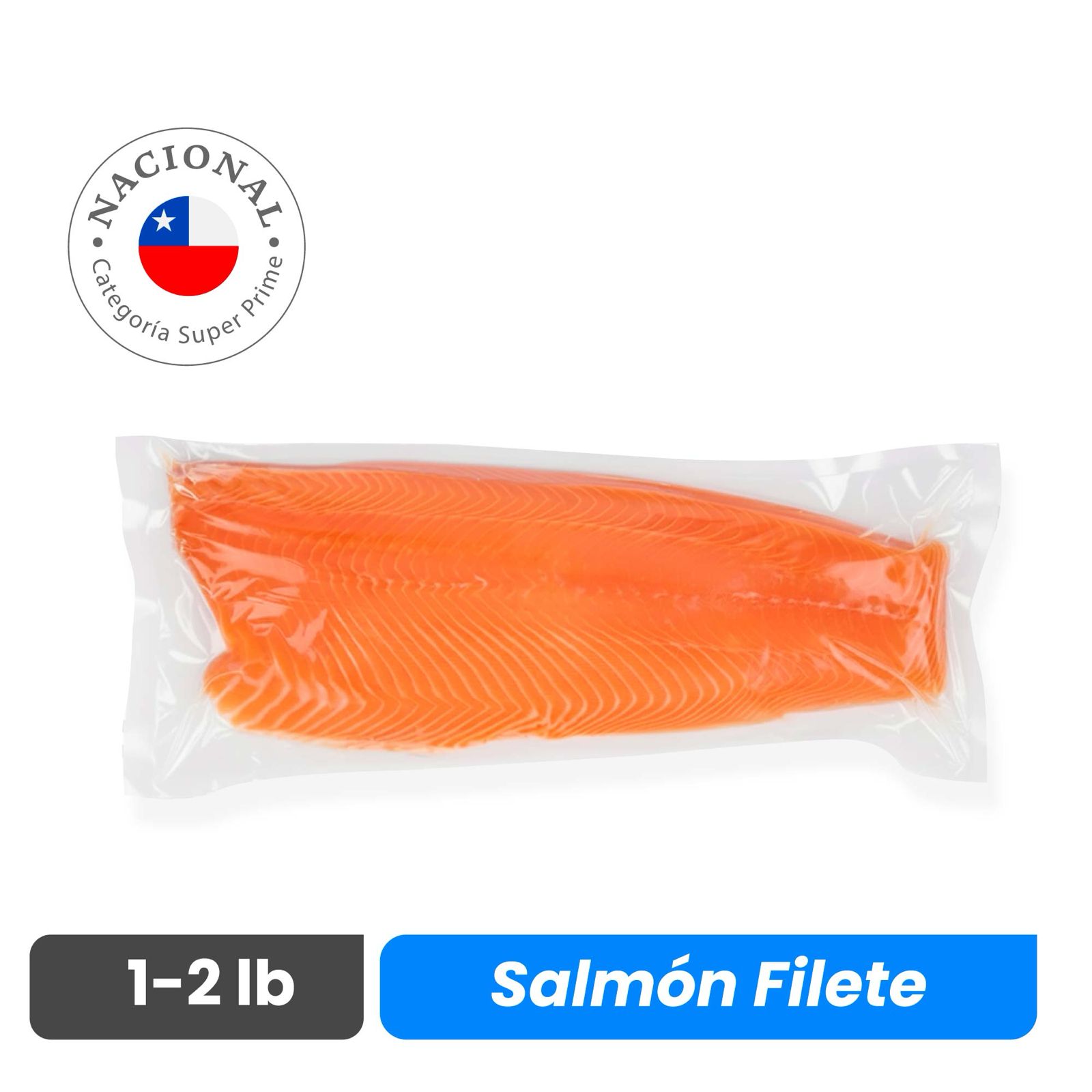 salmon 1-2 libras super prime