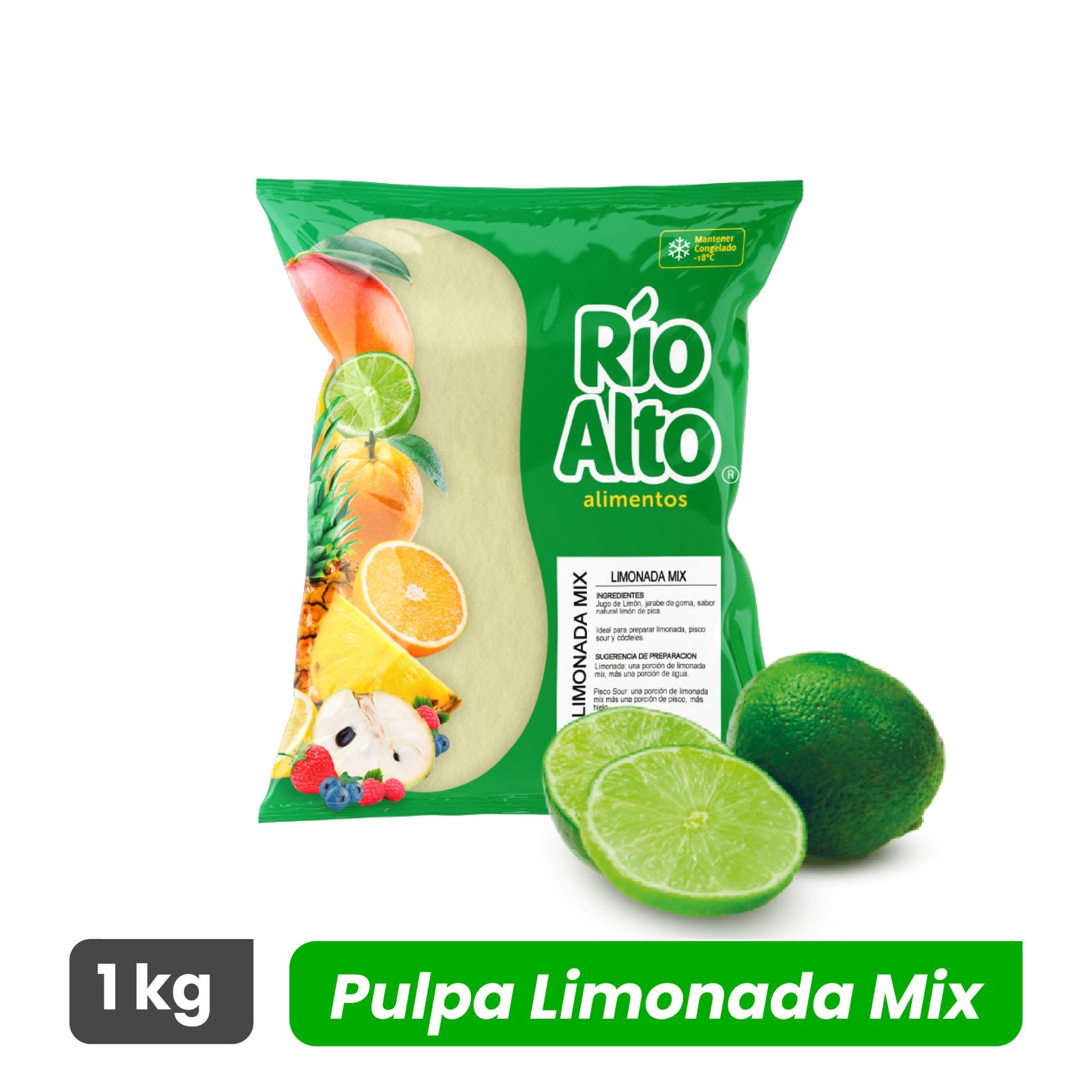 Pulpa limonada mix rio alto