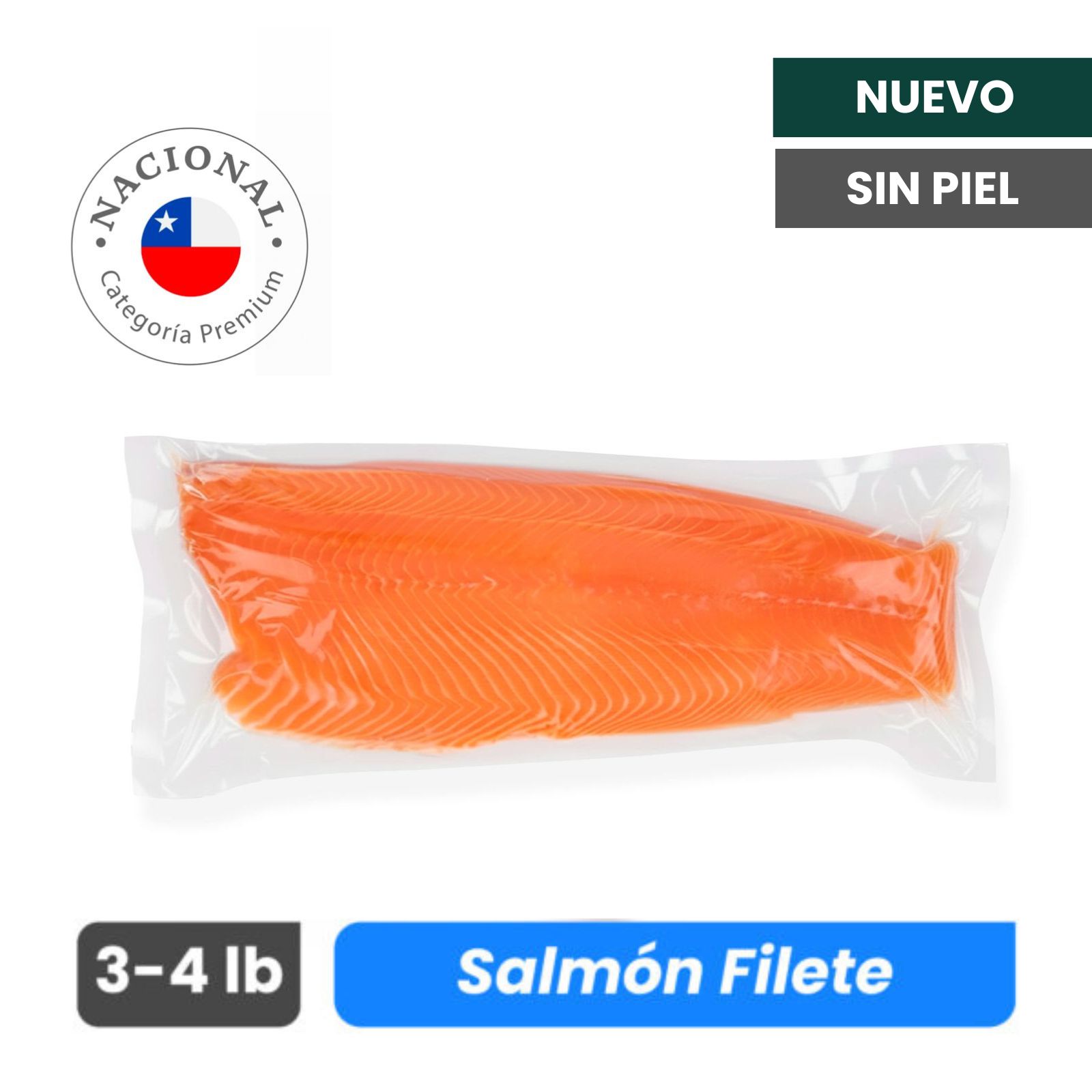 salmon 3-4 sin piel nuevo